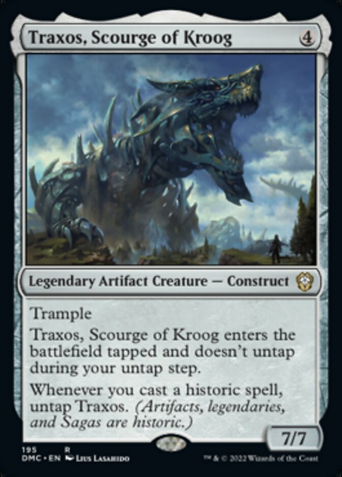 Traxos, Scourge of Kroog [Dominaria United Commander] | Mindsight Gaming