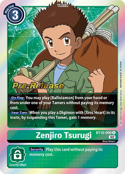 Zenjiro Tsurugi [BT10-090] [Xros Encounter Pre-Release Cards] | Mindsight Gaming