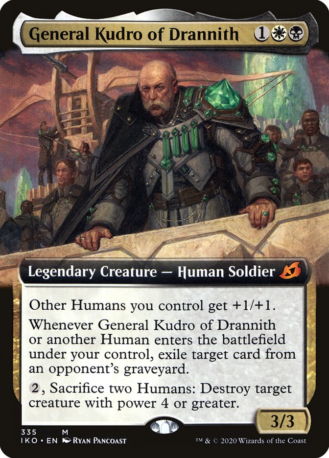 General Kudro of Drannith (Extended Art) [Ikoria: Lair of Behemoths] | Mindsight Gaming