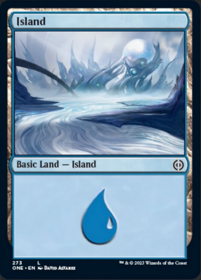 Island (273) [Phyrexia: All Will Be One] | Mindsight Gaming