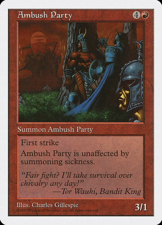 Ambush Party [Fifth Edition] | Mindsight Gaming