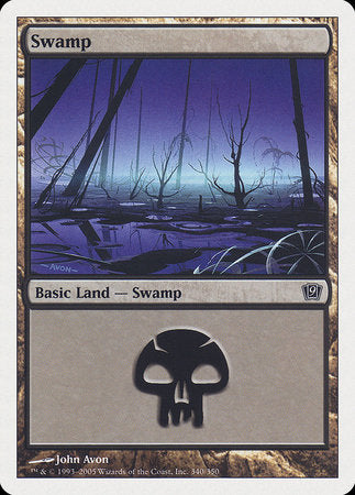 Swamp (340) [Ninth Edition] | Mindsight Gaming