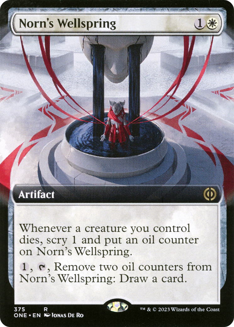 Norn's Wellspring (Extended Art) [Phyrexia: All Will Be One] | Mindsight Gaming