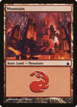 Mountain (301) [Ravnica: City of Guilds] | Mindsight Gaming
