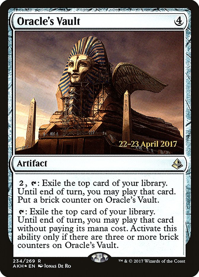 Oracle's Vault  [Amonkhet Prerelease Promos] | Mindsight Gaming