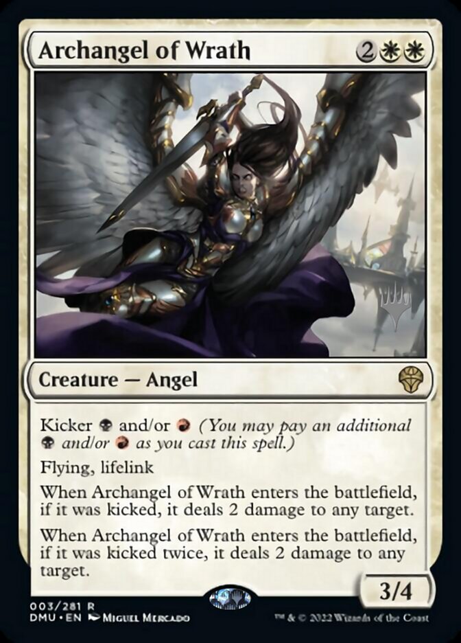 Archangel of Wrath (Promo Pack) [Dominaria United Promos] | Mindsight Gaming