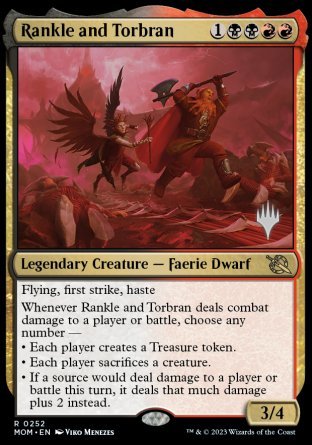 Rankle and Torbran (Promo Pack) [March of the Machine Promos] | Mindsight Gaming