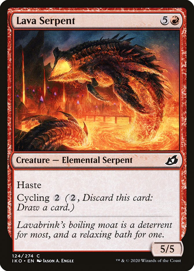 Lava Serpent [Ikoria: Lair of Behemoths] | Mindsight Gaming