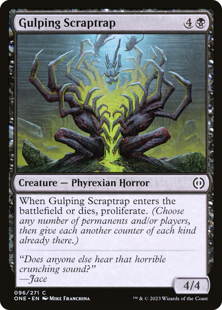 Gulping Scraptrap [Phyrexia: All Will Be One] | Mindsight Gaming