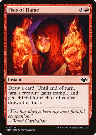 Fists of Flame [Modern Horizons] | Mindsight Gaming