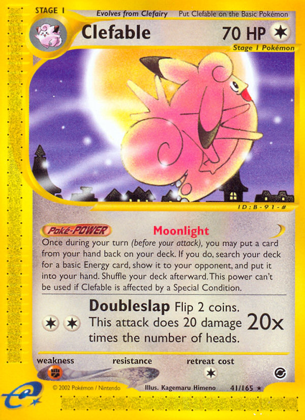 Clefable (41/165) [Expedition: Base Set] | Mindsight Gaming