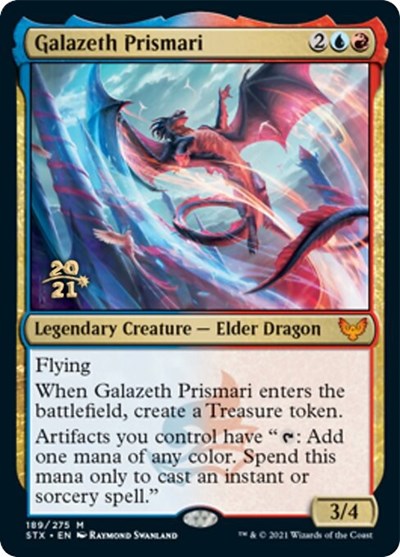 Galazeth Prismari [Strixhaven: School of Mages Prerelease Promos] | Mindsight Gaming