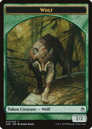 Wolf Token (013) [Masters 25 Tokens] | Mindsight Gaming