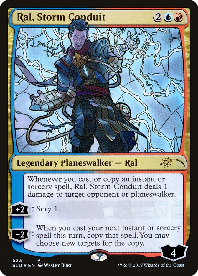 Ral, Storm Conduit (Stained Glass) [Secret Lair Drop Promos] | Mindsight Gaming