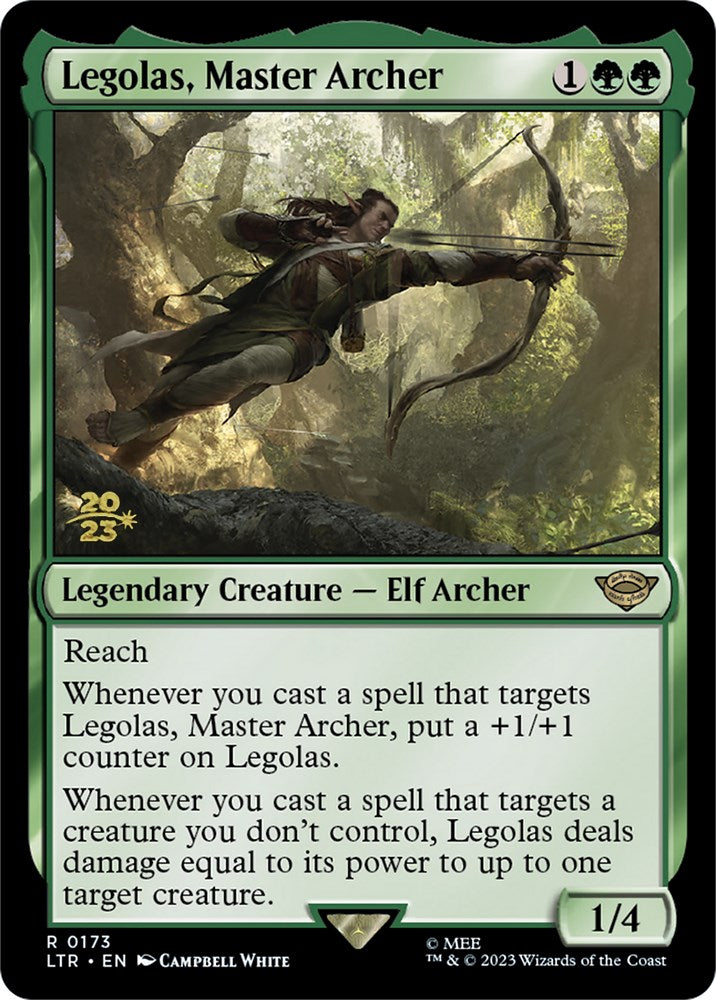 Legolas, Master Archer [The Lord of the Rings: Tales of Middle-Earth Prerelease Promos] | Mindsight Gaming