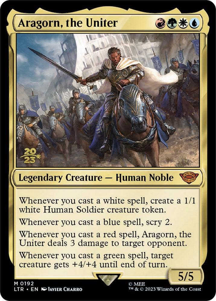 Aragorn, the Uniter [The Lord of the Rings: Tales of Middle-Earth Prerelease Promos] | Mindsight Gaming