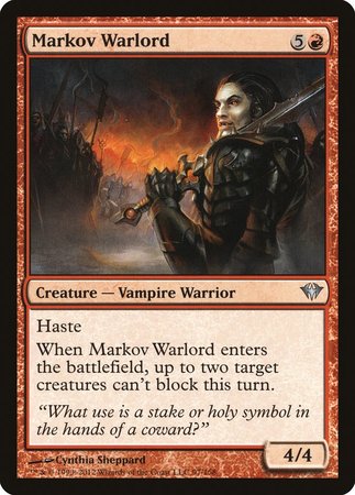 Markov Warlord [Dark Ascension] | Mindsight Gaming