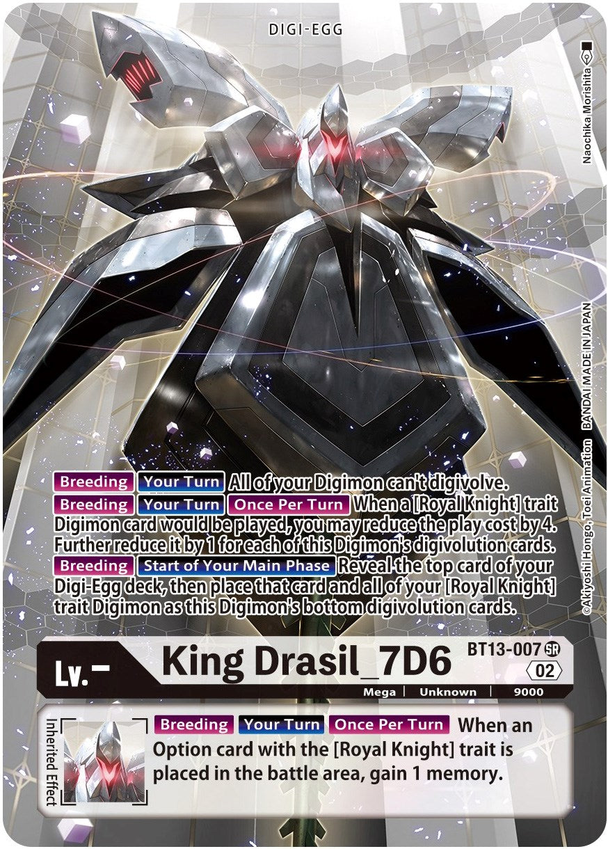 King Drasil_7D6 [BT13-007] (Alternate Art) [Versus Royal Knights Booster] | Mindsight Gaming