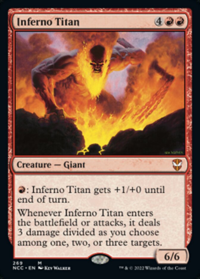 Inferno Titan [Streets of New Capenna Commander] | Mindsight Gaming
