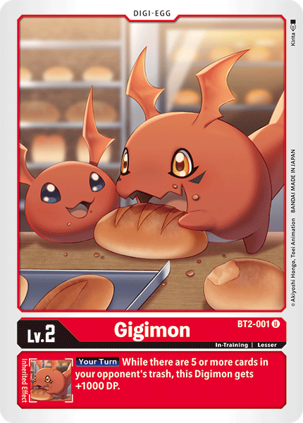 Gigimon [BT2-001] [Release Special Booster Ver.1.5] | Mindsight Gaming