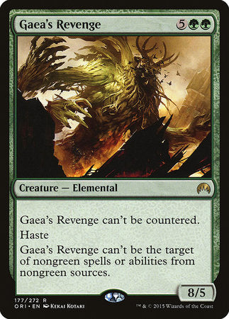 Gaea's Revenge [Magic Origins] | Mindsight Gaming