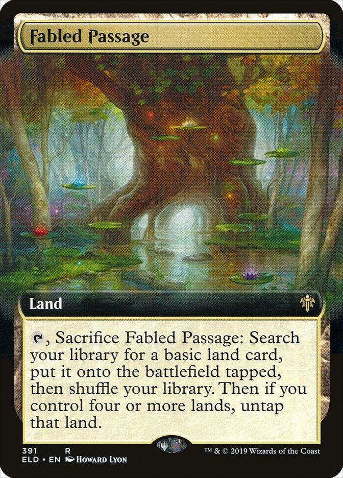 Fabled Passage (Extended Art) [Throne of Eldraine] | Mindsight Gaming
