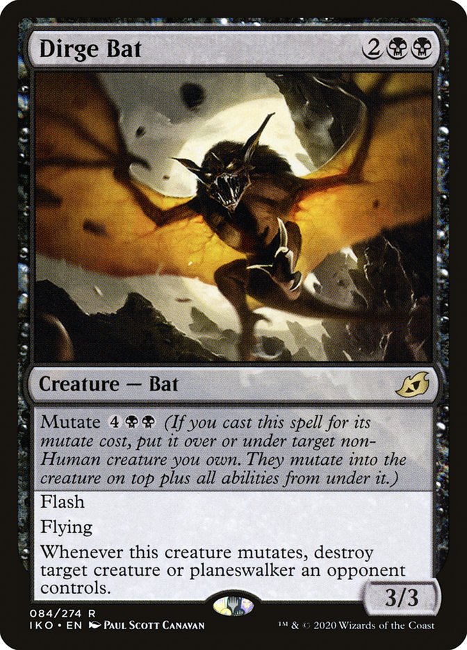 Dirge Bat [Ikoria: Lair of Behemoths] | Mindsight Gaming