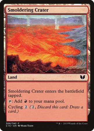 Smoldering Crater [Commander 2015] | Mindsight Gaming