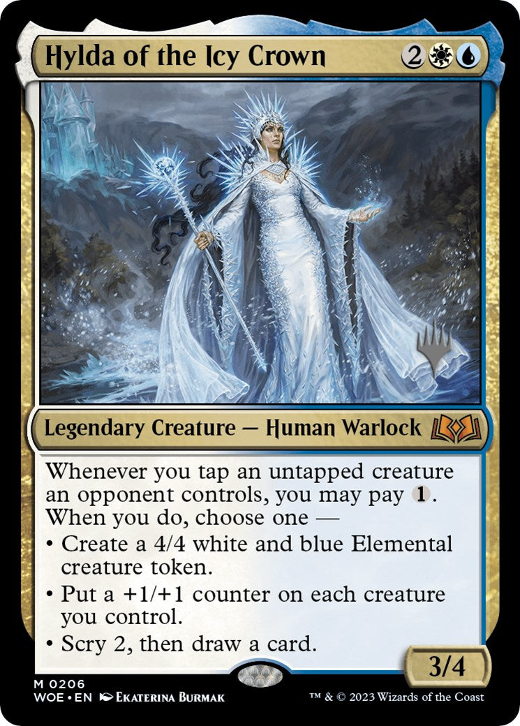 Hylda of the Icy Crown (Promo Pack) [Wilds of Eldraine Promos] | Mindsight Gaming