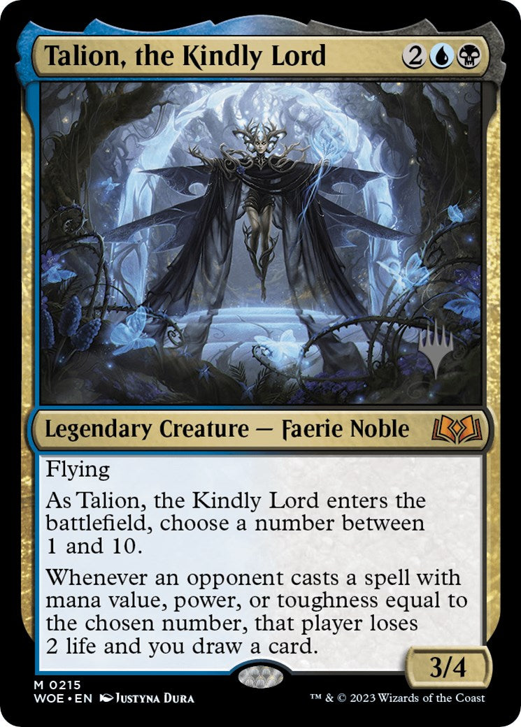 Talion, the Kindly Lord (Promo Pack) [Wilds of Eldraine Promos] | Mindsight Gaming