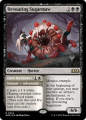Devouring Sugarmaw // Have for Dinner(Promo Pack) [Wilds of Eldraine Promos] | Mindsight Gaming