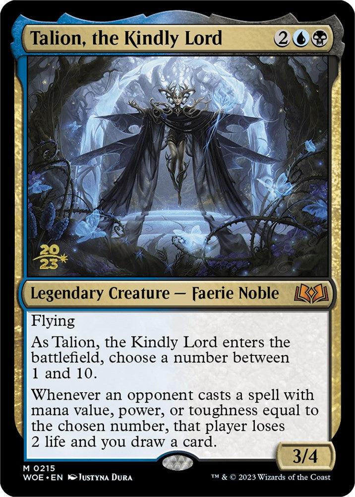 Talion, the Kindly Lord [Wilds of Eldraine Prerelease Promos] | Mindsight Gaming