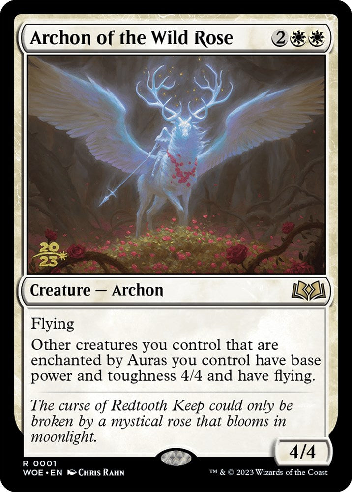 Archon of the Wild Rose [Wilds of Eldraine Prerelease Promos] | Mindsight Gaming