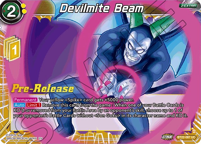Devilmite Beam (BT22-087) [Critical Blow Prerelease Promos] | Mindsight Gaming