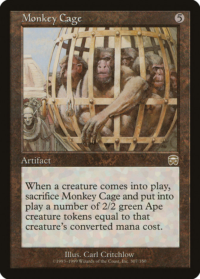 Monkey Cage [Mercadian Masques] | Mindsight Gaming