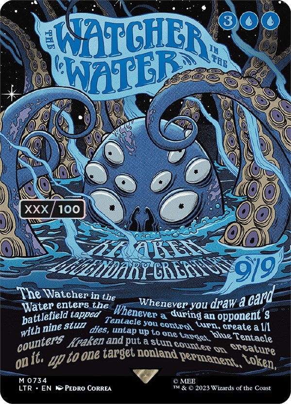 The Watcher in the Water (Borderless Poster) (Serialized) [The Lord of the Rings: Tales of Middle-Earth] | Mindsight Gaming
