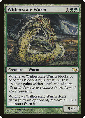 Witherscale Wurm [Shadowmoor] | Mindsight Gaming