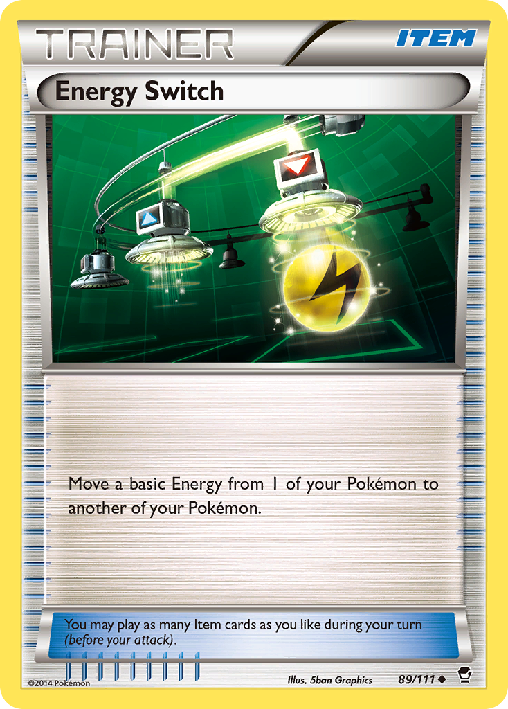Energy Switch (89/111) [XY: Furious Fists] | Mindsight Gaming