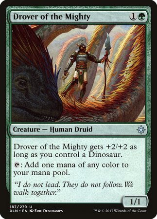 Drover of the Mighty [Ixalan] | Mindsight Gaming