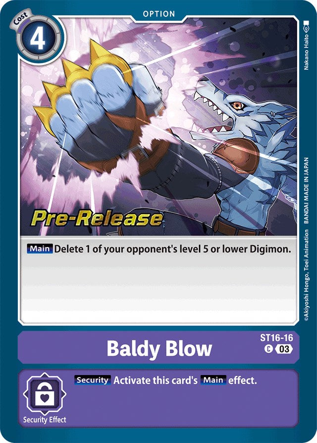 Baldy Blow [ST16-16] [Starter Deck: Wolf of Friendship Pre-Release Cards] | Mindsight Gaming