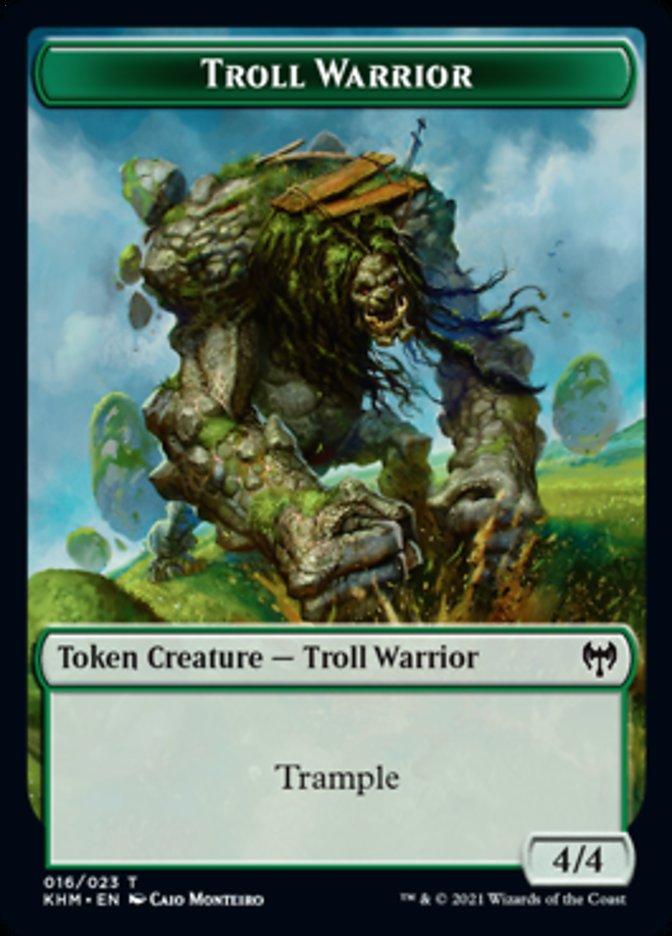 Troll Warrior Token [Kaldheim] | Mindsight Gaming