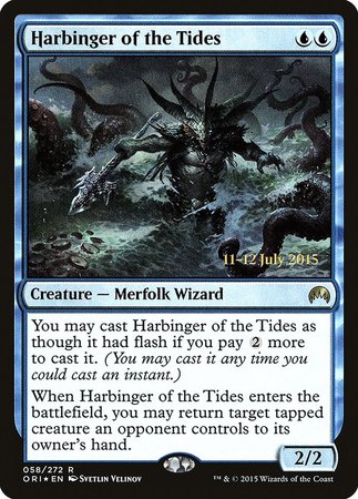 Harbinger of the Tides [Magic Origins Promos] | Mindsight Gaming