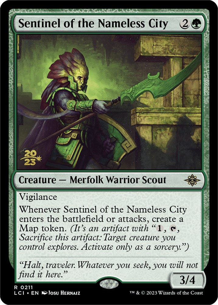 Sentinel of the Nameless City [The Lost Caverns of Ixalan Prerelease Cards] | Mindsight Gaming