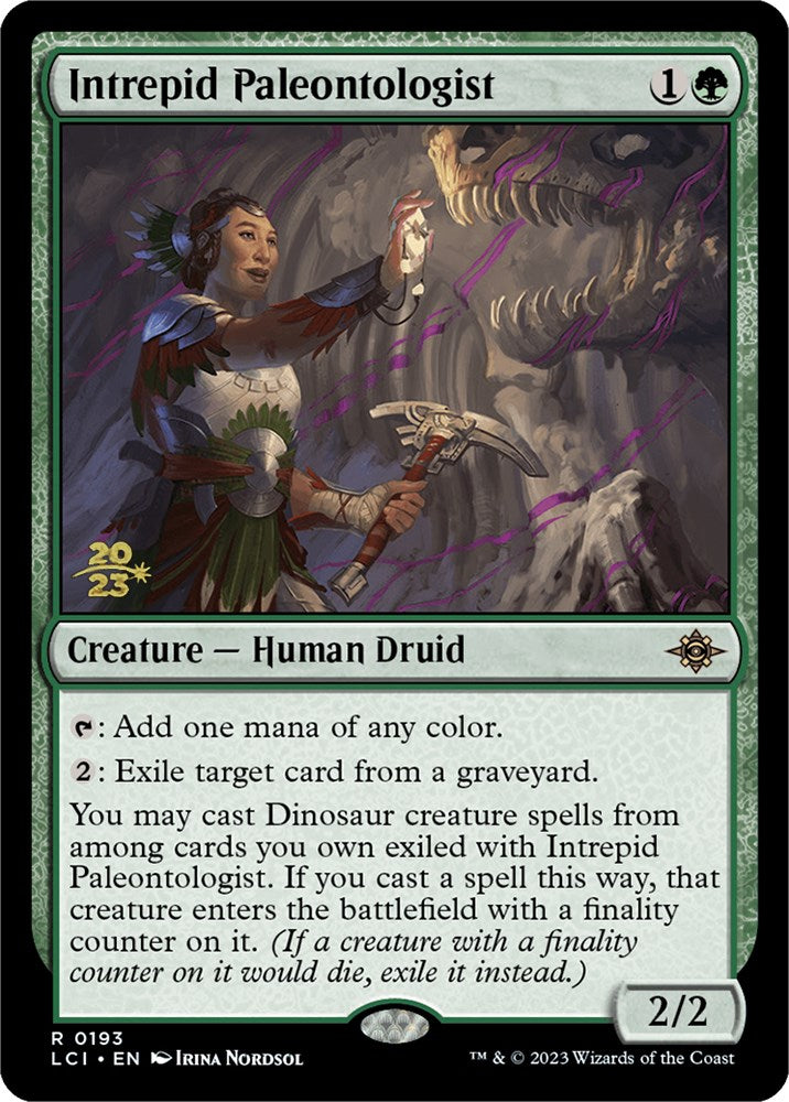 Intrepid Paleontologist [The Lost Caverns of Ixalan Prerelease Cards] | Mindsight Gaming