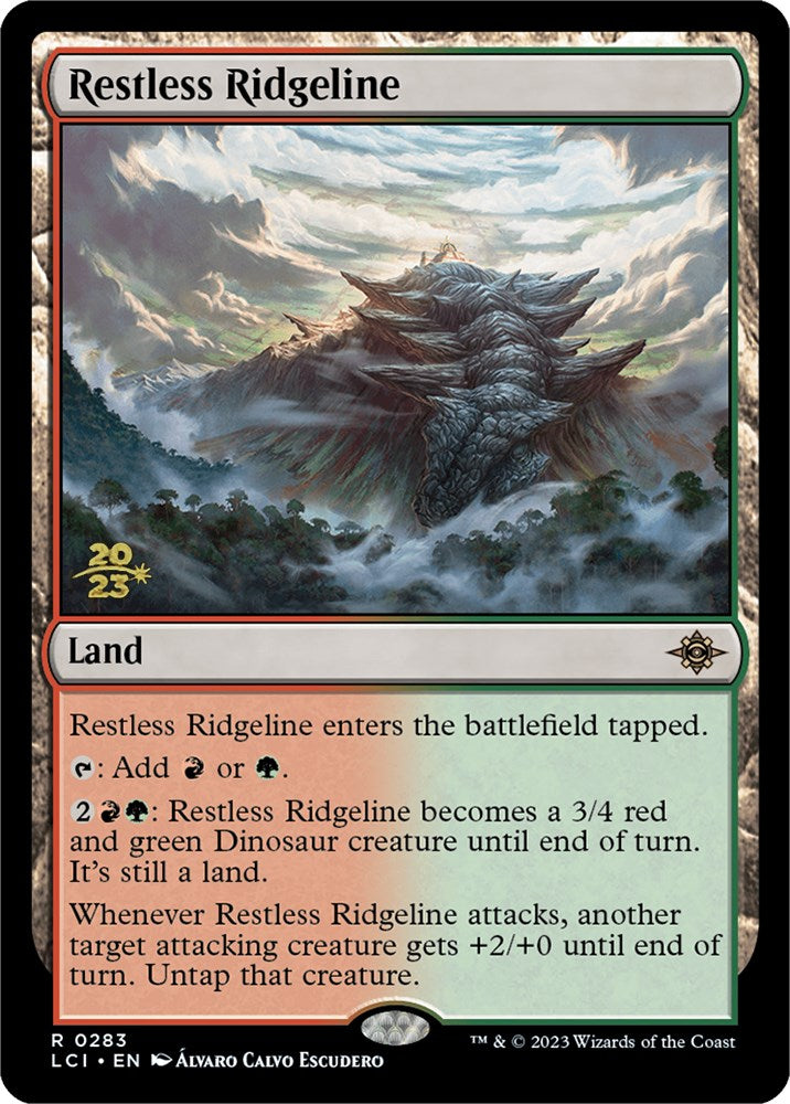 Restless Ridgeline [The Lost Caverns of Ixalan Prerelease Cards] | Mindsight Gaming