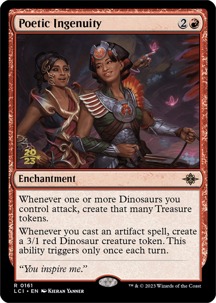 Poetic Ingenuity [The Lost Caverns of Ixalan Prerelease Cards] | Mindsight Gaming
