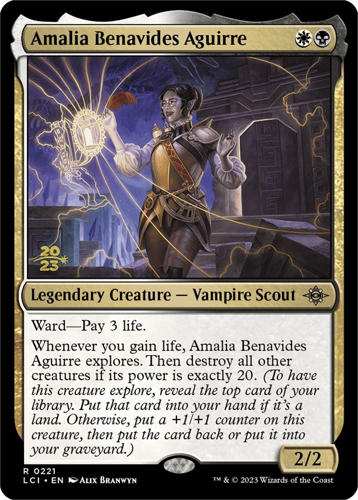Amalia Benavides Aguirre [The Lost Caverns of Ixalan Prerelease Cards] | Mindsight Gaming