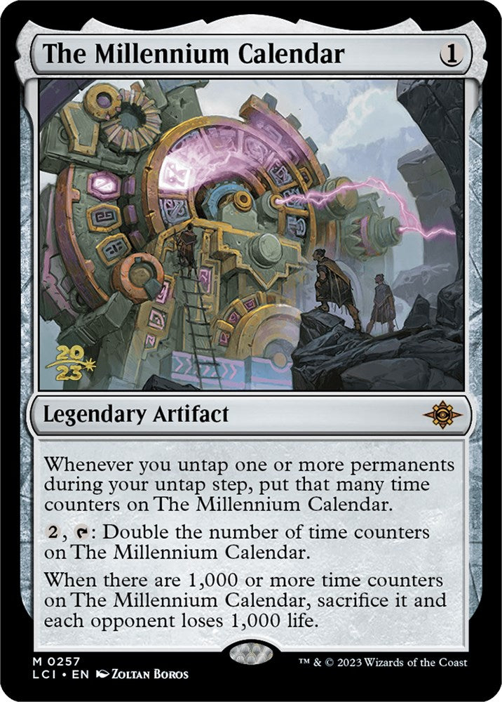 The Millennium Calendar [The Lost Caverns of Ixalan Prerelease Cards] | Mindsight Gaming
