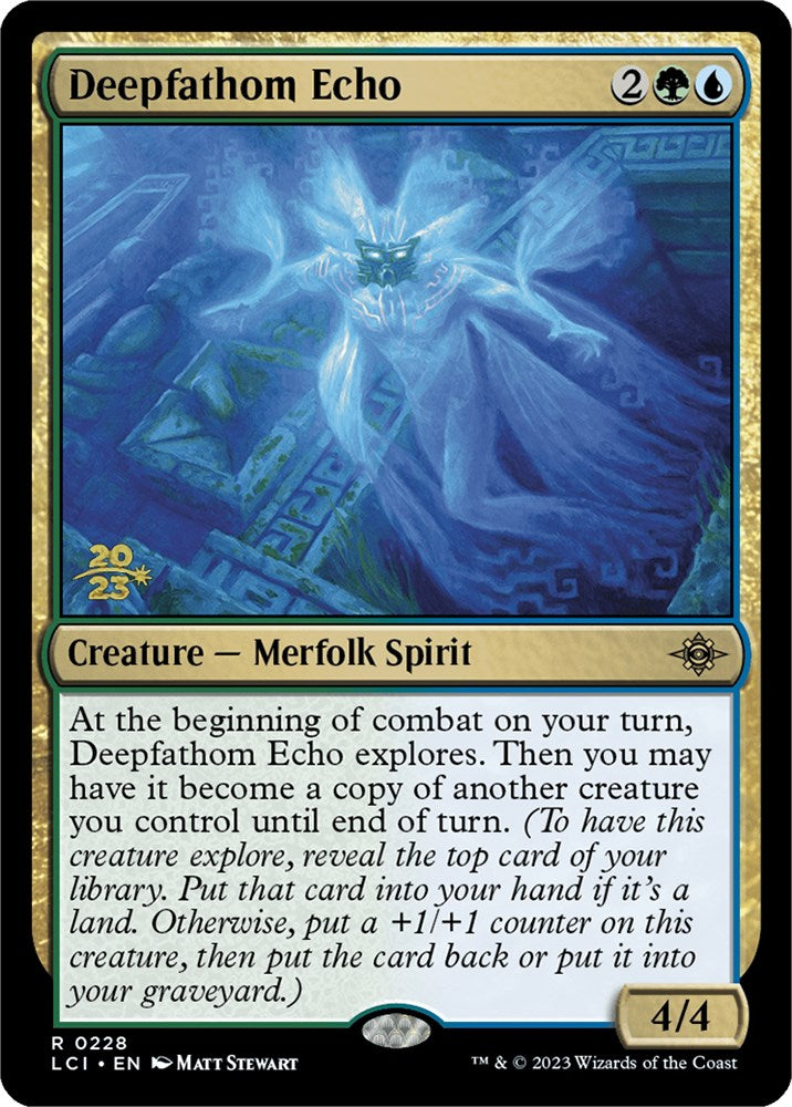 Deepfathom Echo [The Lost Caverns of Ixalan Prerelease Cards] | Mindsight Gaming