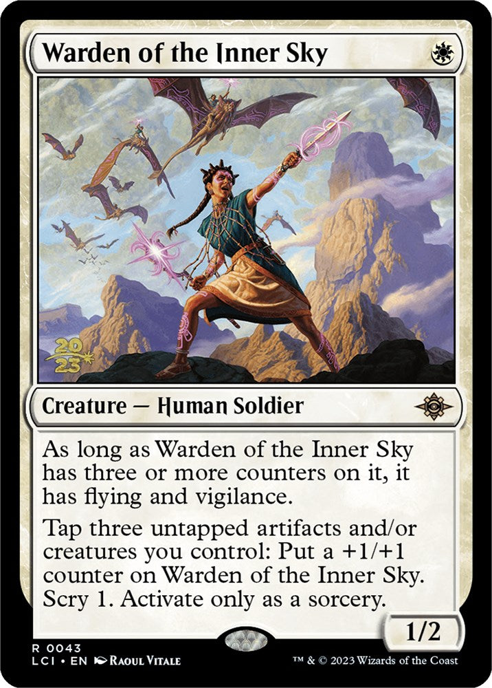 Warden of the Inner Sky [The Lost Caverns of Ixalan Prerelease Cards] | Mindsight Gaming